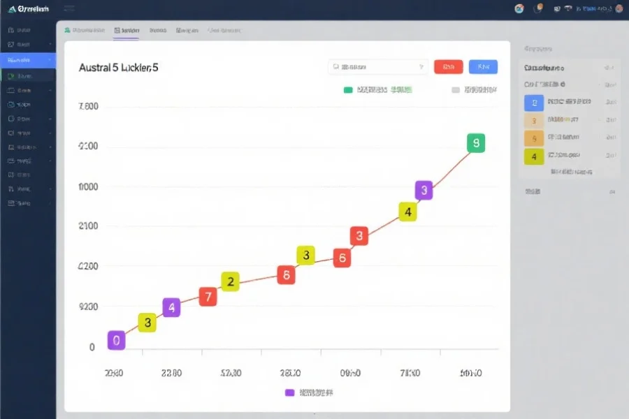 澳洲幸运5号码频率变化图